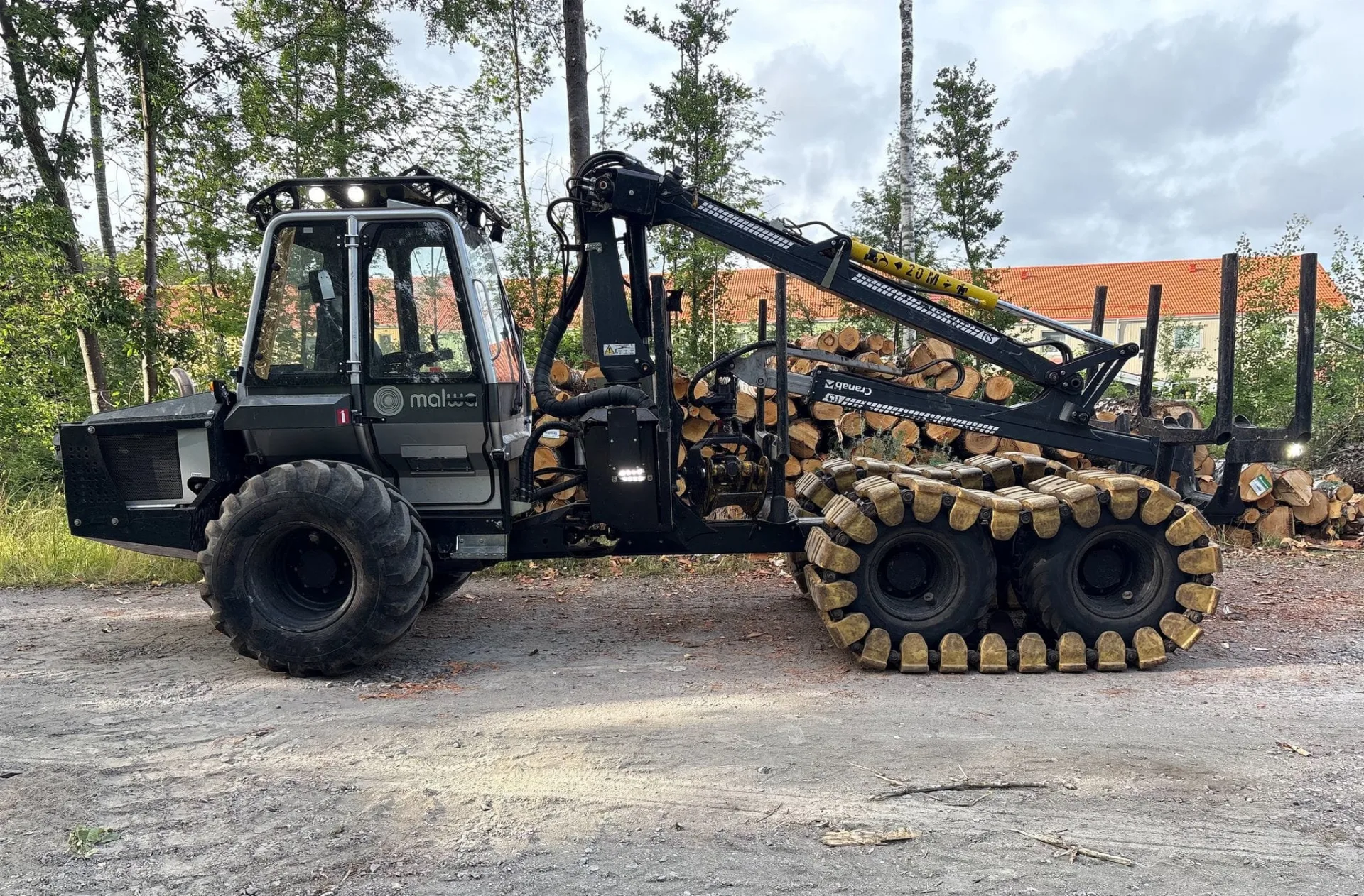 Used Malwa 560.4 C 2025 forestry harvester for sale, 1,128h