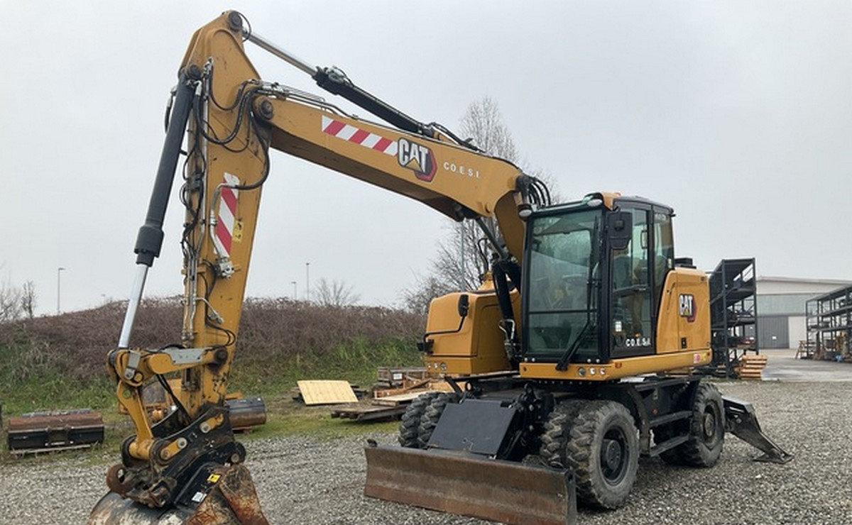 Used Caterpillar M315F 2021 wheel excavator for sale, 1,225h