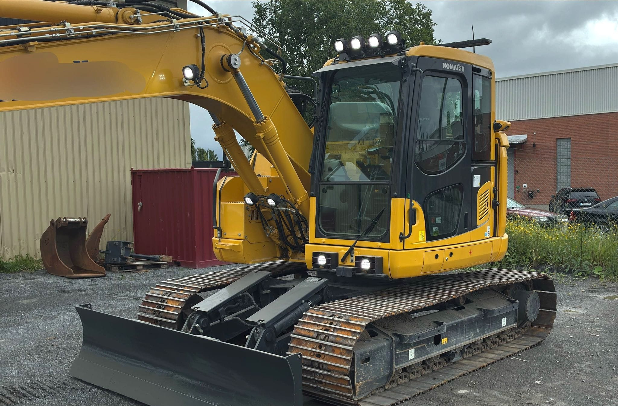 Usato Komatsu PC138US-11EO 2023 crawler excavator in vendita, 850h