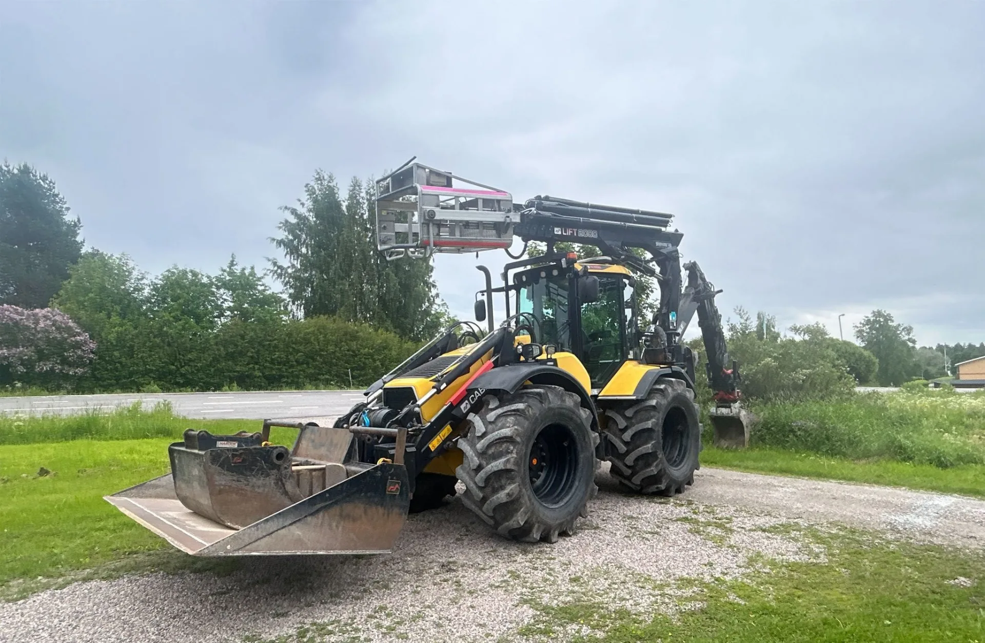 Usato HUDDIG 1260C 2015 backhoe loader in vendita, 11,470h